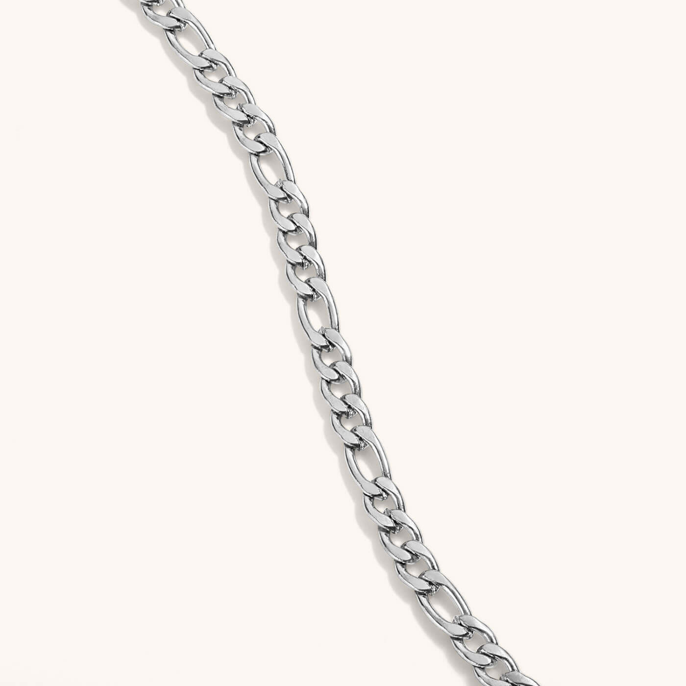 Poet Choker Necklace (Silver) with Chain Closeup