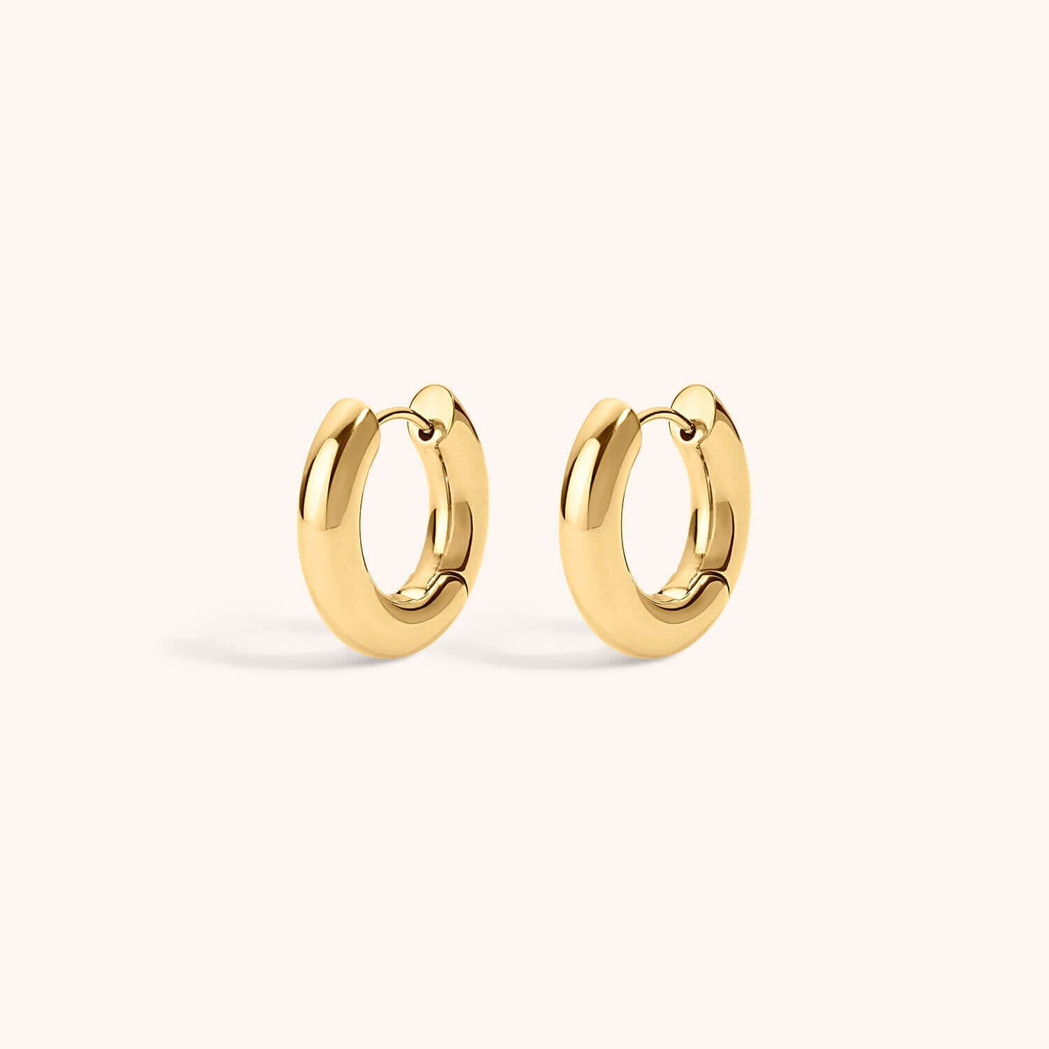 Micro Every Body Hoops in Gold
