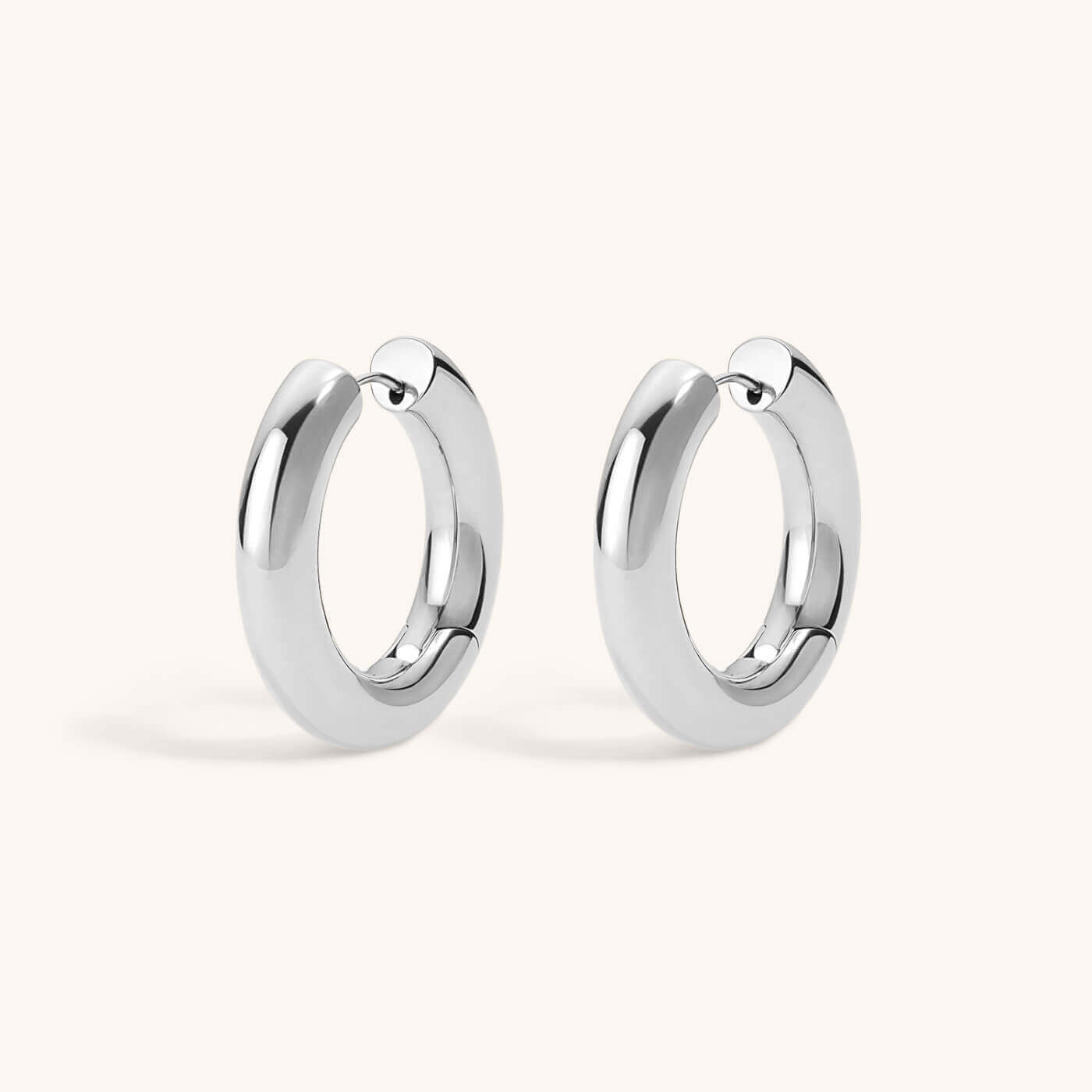 Every Body Hoops in Silver